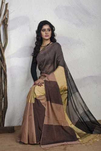 New Handloom Khadi Linen Saree
