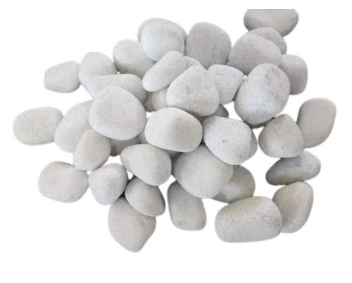 Round Rough Marble Pebbles and Round Cobbles Stone for Garden Landscaping