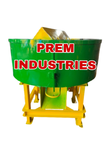 Pan Mixer - Heavy Plate Drums, Three Sizes Available for Uniform Mixing & Material Conservation