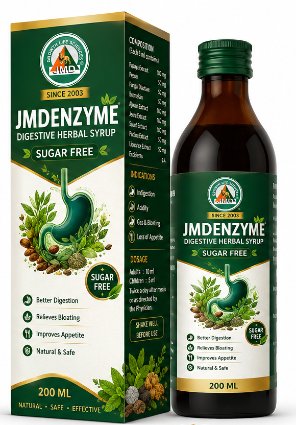 Jmd Enzyme Digestive Syrup 200Ml - Dosage Form: Liquid