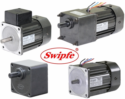 Totally Enclosed Single Phase 90 Watt Induction Motor - Color: Black