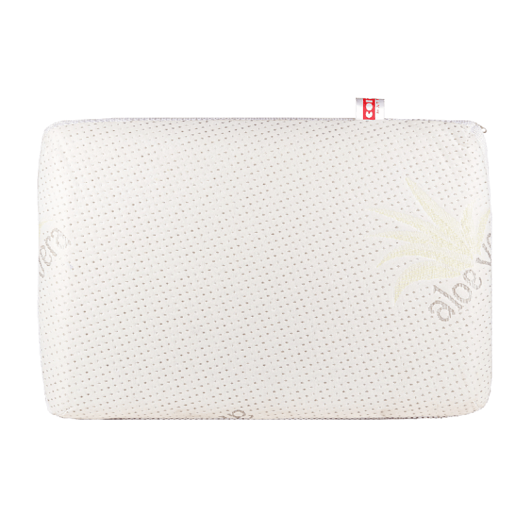 I-Aloespa Memory Foam Pillow - Color: White