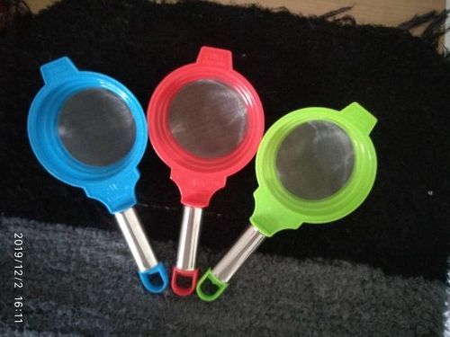 Various Colors Are Available Double Net Mini Tea Strainer