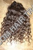 Deep Curly Hair - Natural Human Hair, Available in Black & Brown, Lightweight and Silky with Long-Lasting Shine