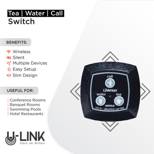 Tea Water Call Switch For Offices