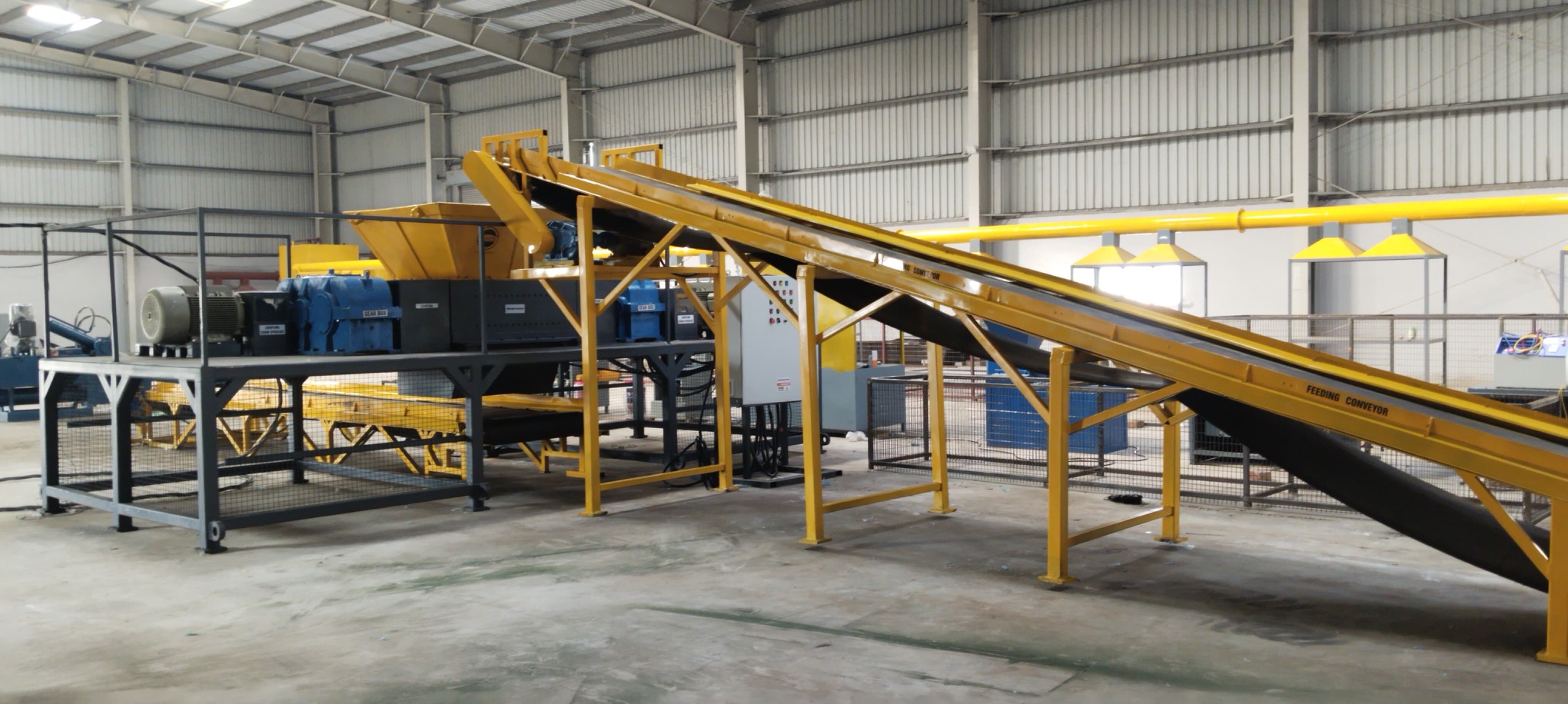 Twin Shaft Heavy Duty Twin Shaft Shredder For Msw  - Automatic Grade: Fully Automatic