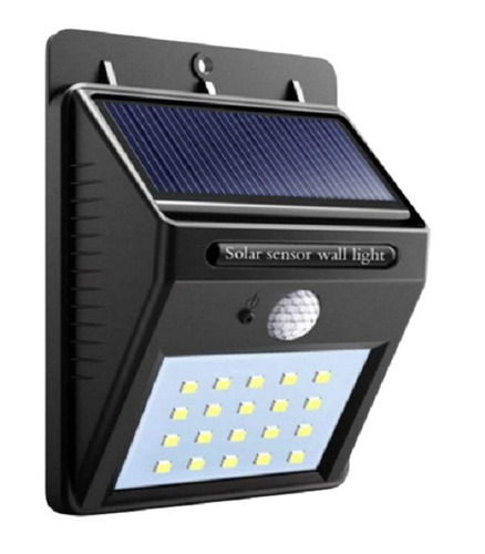 9.7 X 4.8 X 12.4 Cm 20 Watt Motion Sensor Plastic Solar LED Light