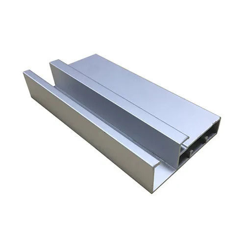 Grey 50 Hardness Corrosion Resistant Polished Finish Aluminum Profile For Window Use