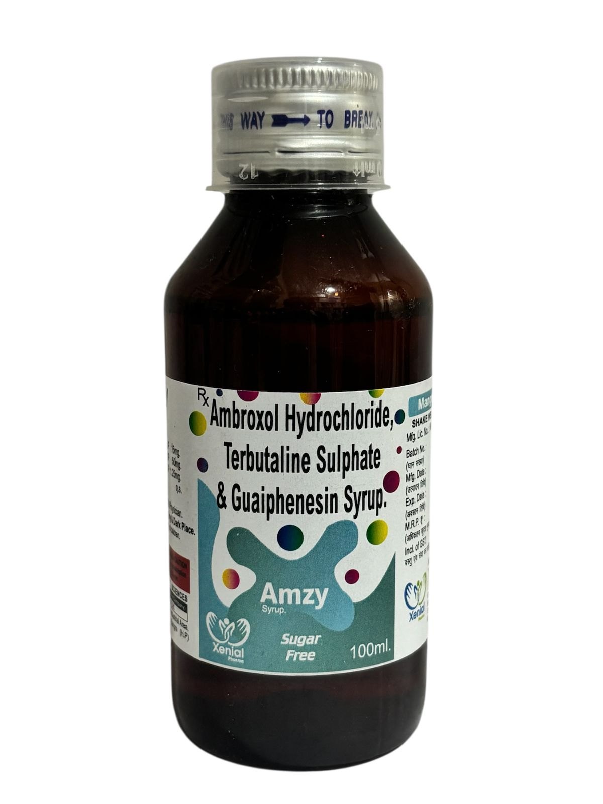 Levosalbutamol Cough Syrup - 100 ml Liquid, Anti-Viral Function, As Directed by Doctor