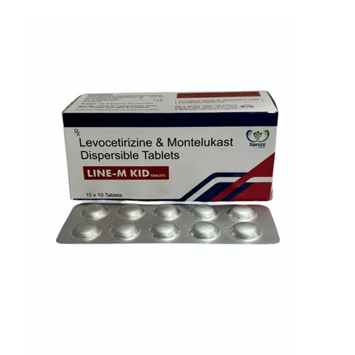 Line M Kid Levocetirizine And Montelukast Dispersible Tablets