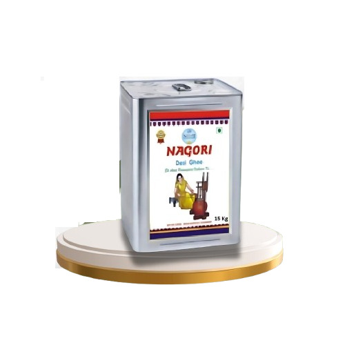 Nagori Desi Ghee - 15 Kg Pure White Box | Promotes Gut Health Vegetarian 9-Month Shelf Life