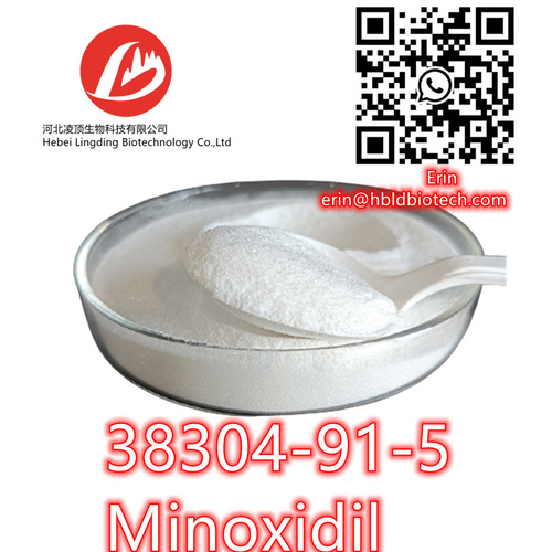 Hot Selling Best Hair Growth Minoxidil CAS 38304-91-5 for Treatment Hair Loss