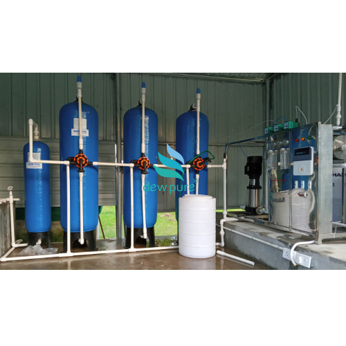 Industrial RO Water Purification System - Stainless Steel, 220 Volt, Multiport Valves | 99% Purity for Ground Water, 1-Year Warranty