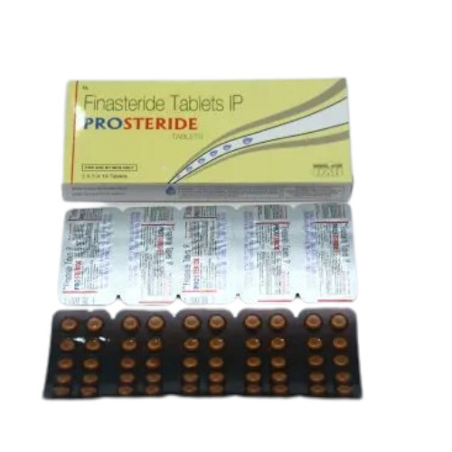 Finasteride Tablets - 5mg Dosage, Allopathic Medicine for Hospital & Clinical Use | Store in Cool & Dry Place, Follow Doctor's Instructions