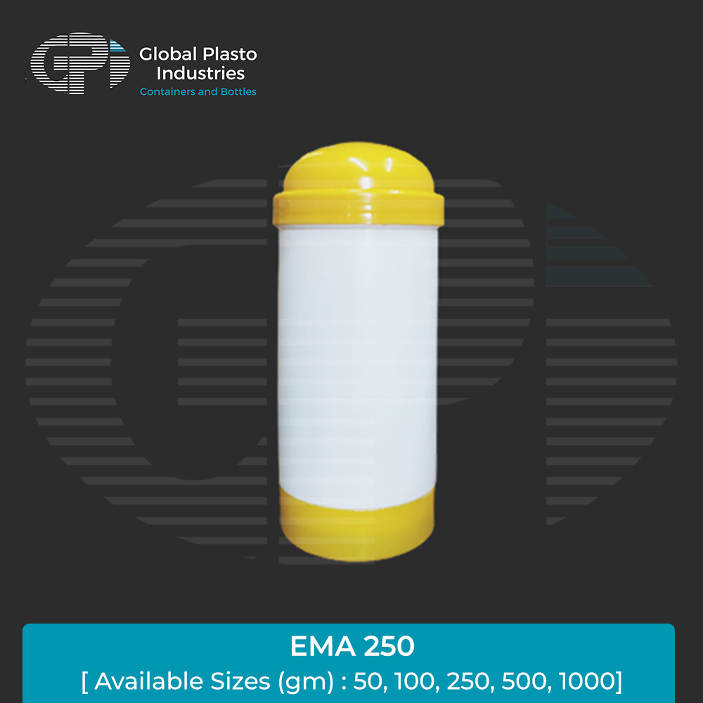 Hdpe Cosmetic Containers - Rigid HDPE Material, Various Sizes and Colors Available | Durable and Versatile Cosmetic Storage Solutions