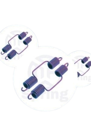 Bharat-Benz Brake Shoe Spring - Stainless Steel, OEM Size | Epoxy Powder Coating Finish, Durable Iron Pattern, 1 Year Warranty