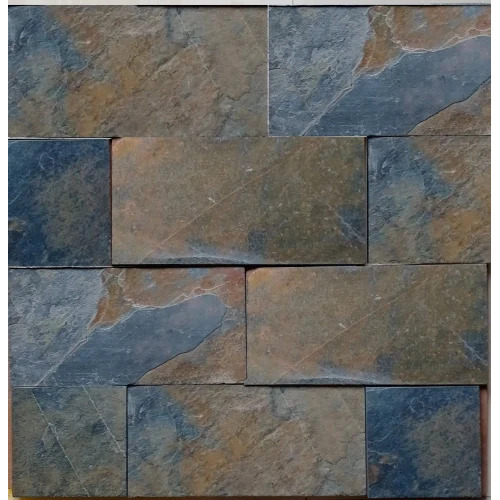 Jack Multi Natural Slate Stone Wall Cladding - Installation Type: Adhesive