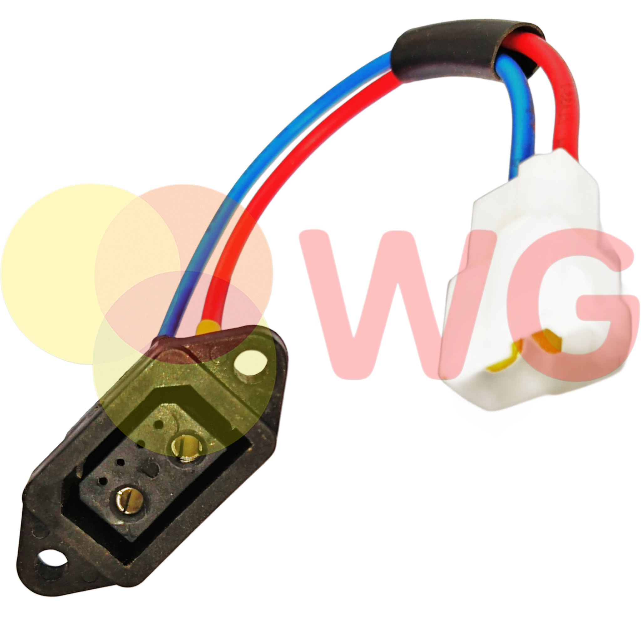 W/Wire-1 E-Scooty D Type Charging Socket - Application: Automotive