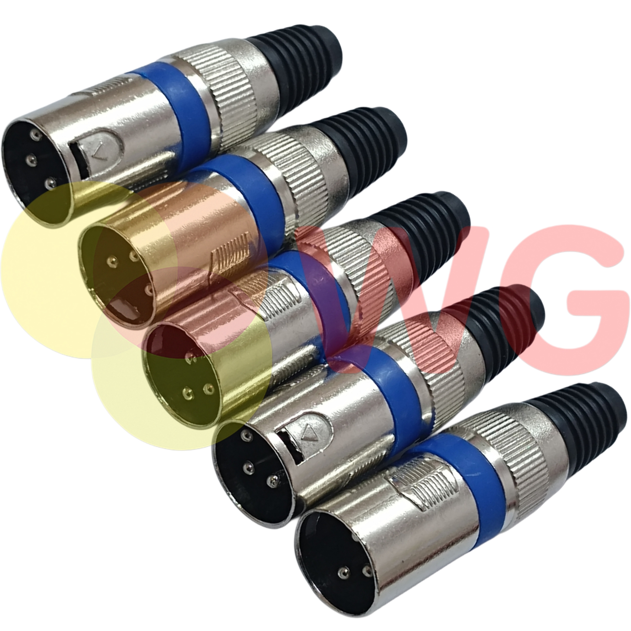 Charging Plug Xlr Type Lite Female For E-Scooty - Material: Steel