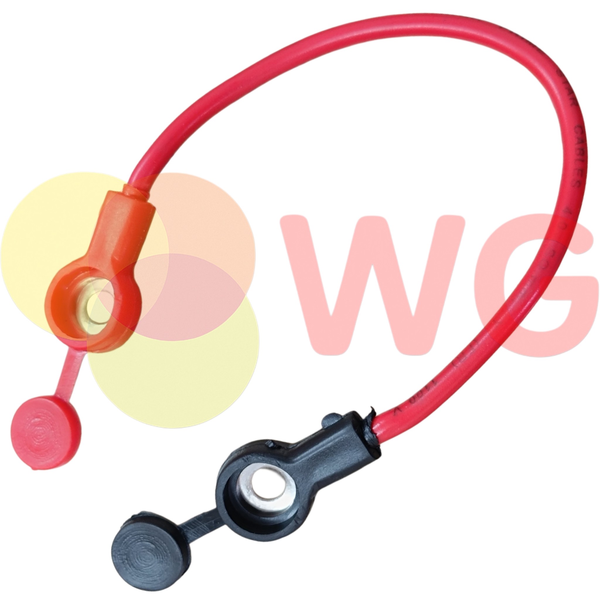 E-scooty Battery Connector Wire Bc001 - Color: Red
