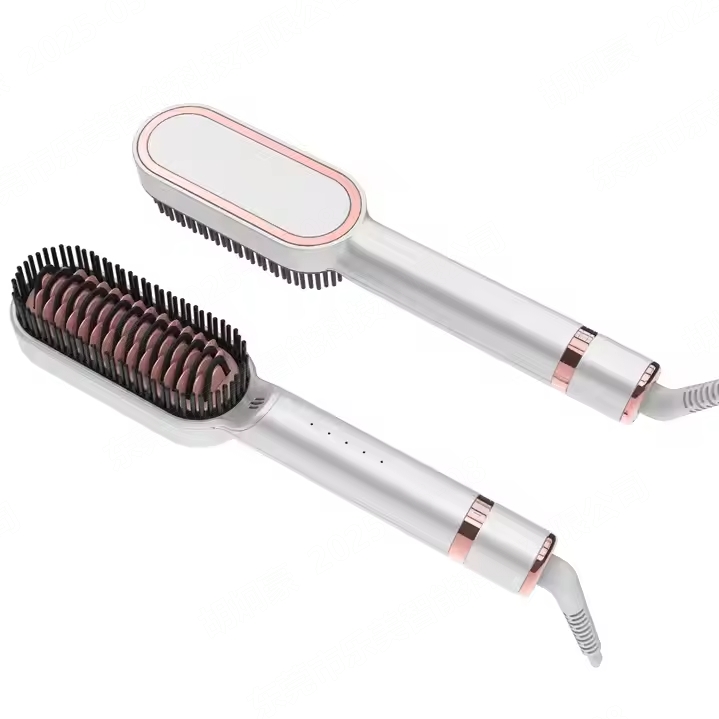 Ladymerry Lm410 Professional Heated Brush Oem - Color: Black And Beige