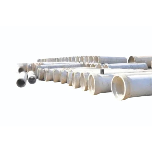 Round S S Type Rcc Pipes, Rcc Cement Spun Pipes For Sewer - Color: Gray