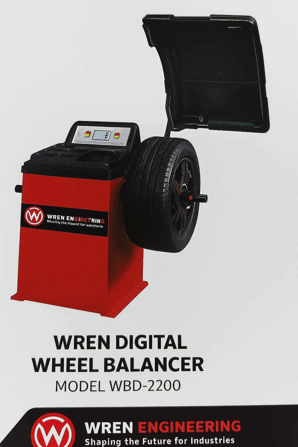Digital Wheel Balancer Model WDWB-2200