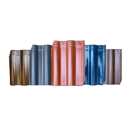 Ceramic Clay Roofing Tiles  - Color: Multi Color