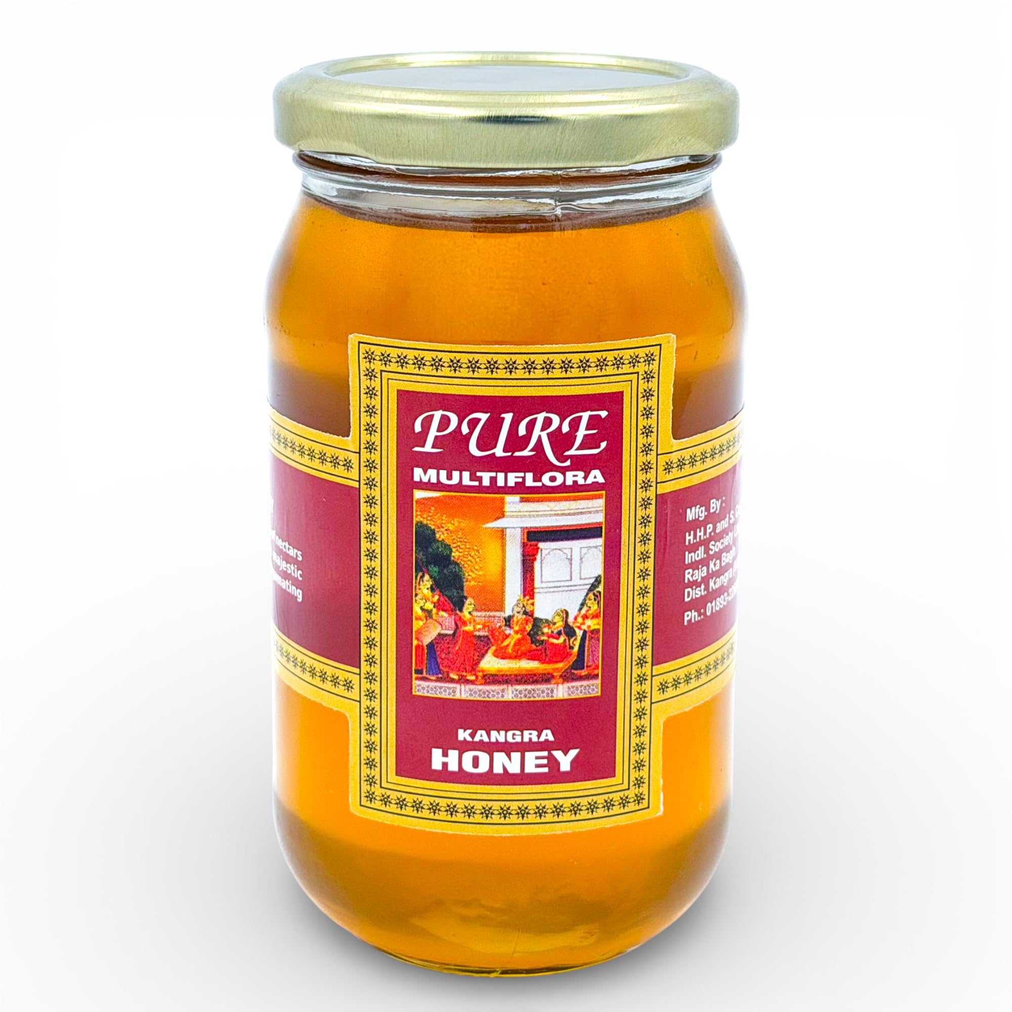 Organic Multiflora Kangra Honey (250Gm) - Grade: Food Grade