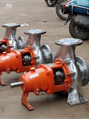Chemical Process Pumps - Stainless Steel, Customized Size , Heavy Duty, High Flow Rate, Multistage Structure, Mechanical Seals for Leak-Proof Operation