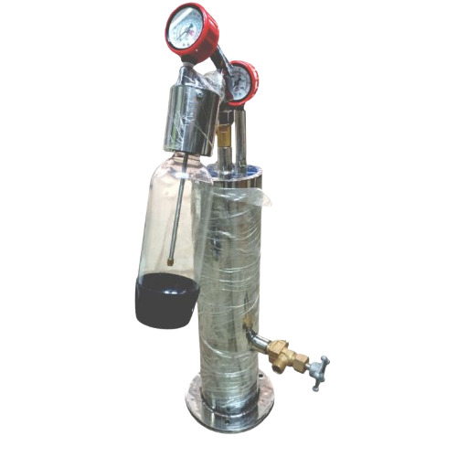Manual Soda Maker Machine Stainless Steel - Capacity: 3.50 Kg