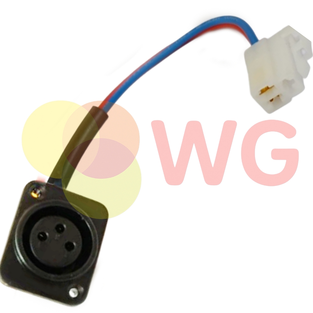 E-Scooty Xlr Type Charging Socket - Application: Electric Scooter