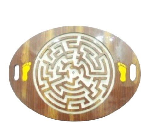 Brainy Boss Wooden Wellness Leg Maze Game - Age Group: 3 Above