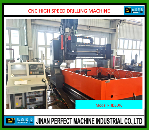 Cnc High Speed Drilling Machine For Plate Tube Sheet And Flange - Material: Metal