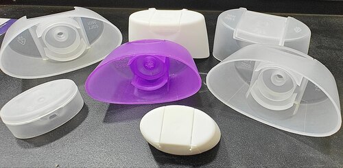 Injection Moulded Oval Flip Top Caps