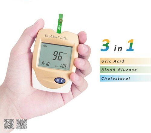 Easy Touch Multi-Function Blood Glucose Meter With Uric Acid Application: Interior