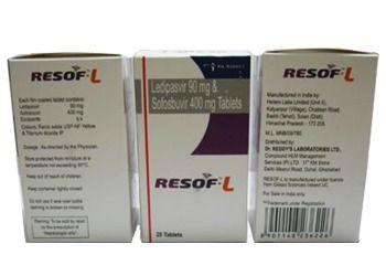 Resof L Ledipasvir Sofosbuvir Tablets