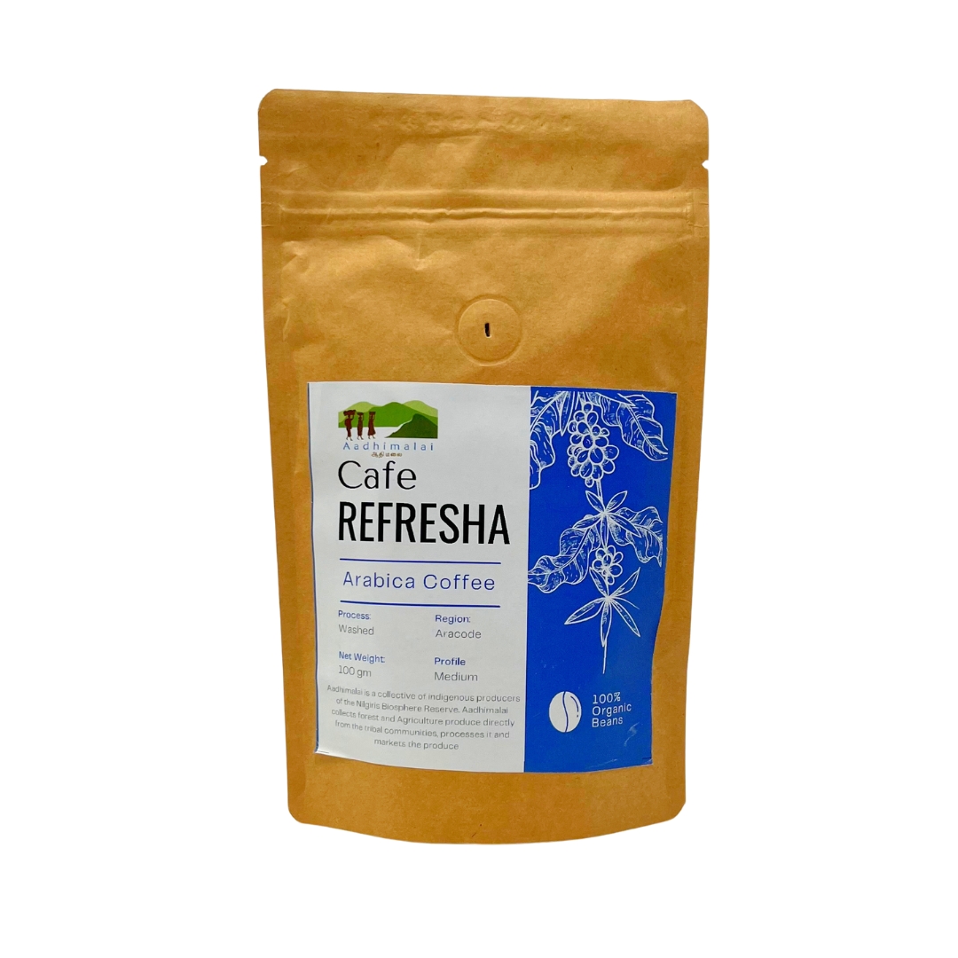 Organic Coffee Bean With Nice Aroma - Organic Arabica and Robusta Blend , Strong Flavor Profile with Distinct Nilgiris Taste and Aroma