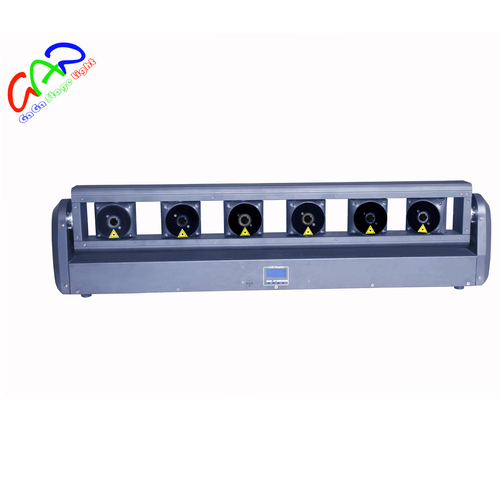 New Full Color 6 Moving Head Laser Beam Bar Stage Laser Light For