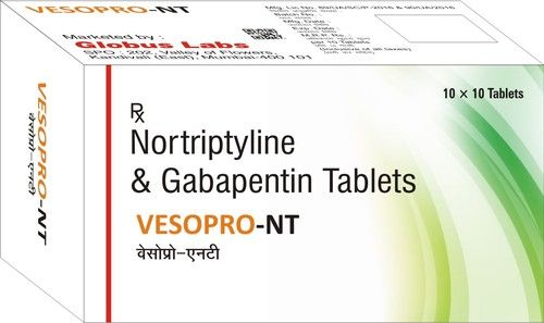 Nortriptyline And Gabapentin Tablet General Medicines