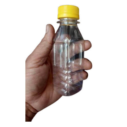 Transparent Flip Top Cap PET Juice Bottles, 100 ml to 1 L