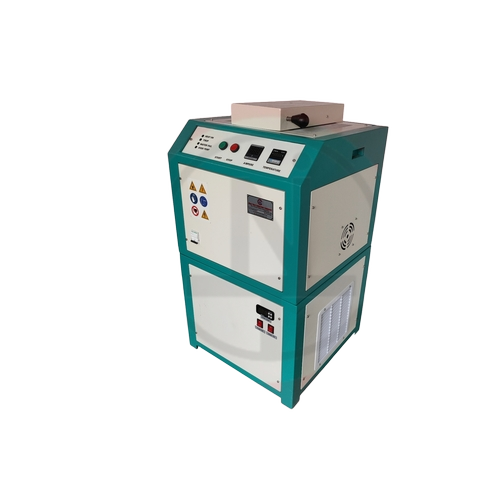 1 Kg Induction Gold Melting Furnace - 1 Kg Capacity, Water Blue Color | 35000 Watt Electric Power, 1200Â°C Max Temp, 5 Min Melting Time
