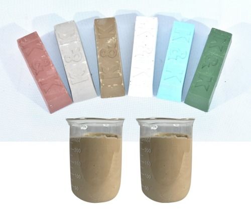 White Solid Grind Compounds/wax/paste Bar For Mirror Effect Finishing