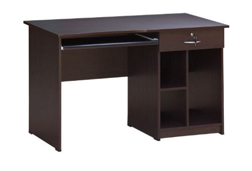 Eco Friendly Rectangular Polished Finished Solid Wooden Computer Table