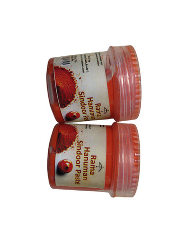 Sendhuram Hanuman Sindoor Paste - Color: Red