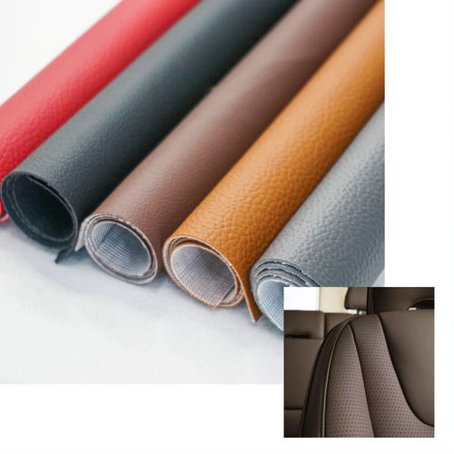 Automotive  Upholstery Cuero Pvc Rexine Synthetic Leather faux leather for car seats