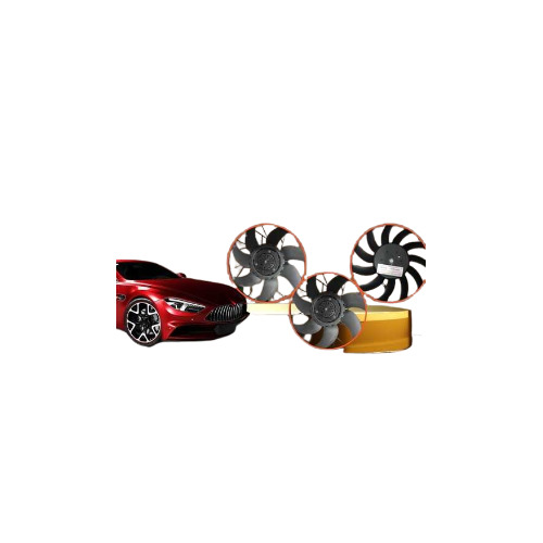 Automotive Radiator Fan Assembly - Material: Plastic