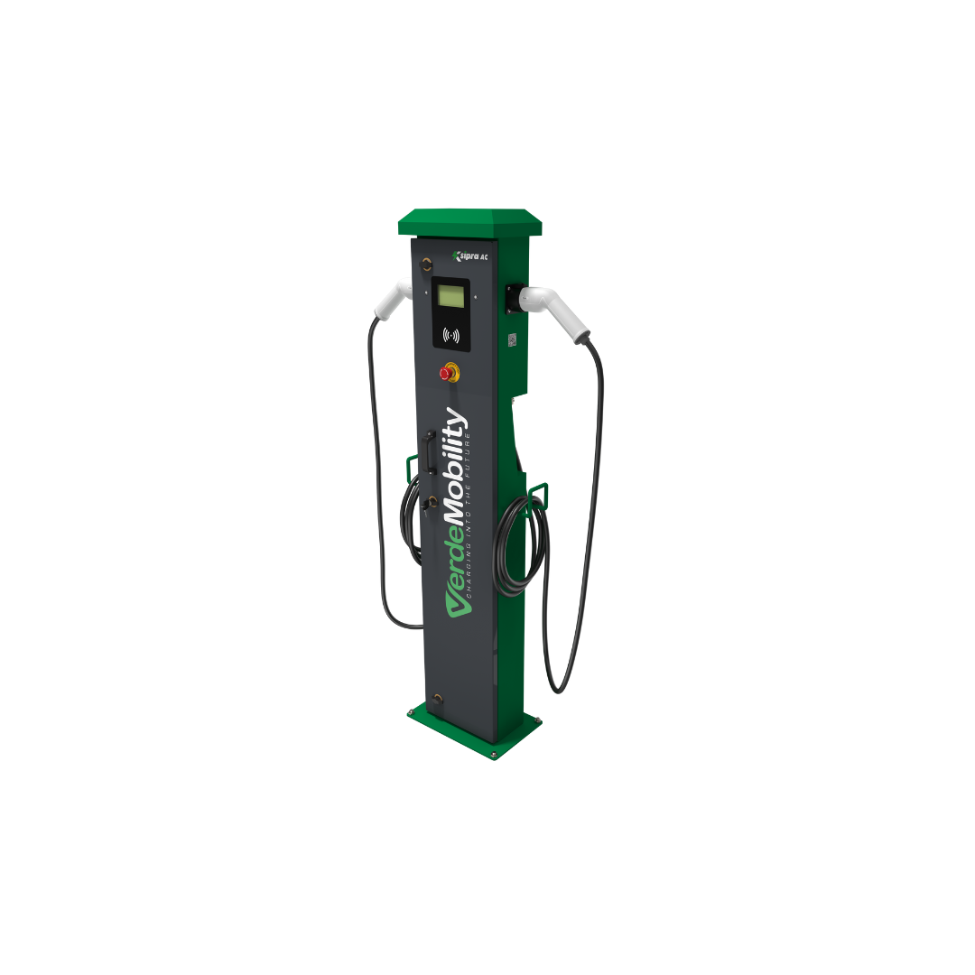 Verdemobility Level 2 - 15Kw Dual Gun Ac Ev Home Charger - Material: Metal