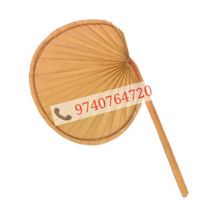 Palm Leaf Hand Natural Eco-Friendly - Yellowish Brown, Rectangular Bamboo Mat, Durable Decorative