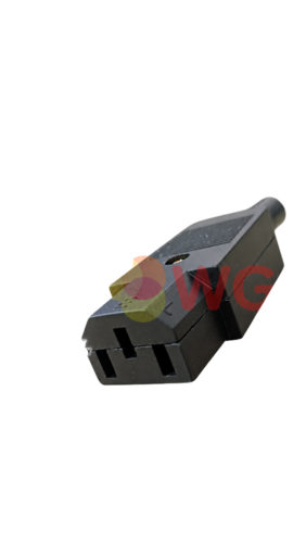 3 Pin Female E-Scooty Charging Plug - Application: Electric Scooter